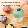 100/250ML Electric Garlic Chopper Mini USB Charging Meat Garlic Pepper Crusher Vegetable Food Cutter Kitchen Masher Gadgets