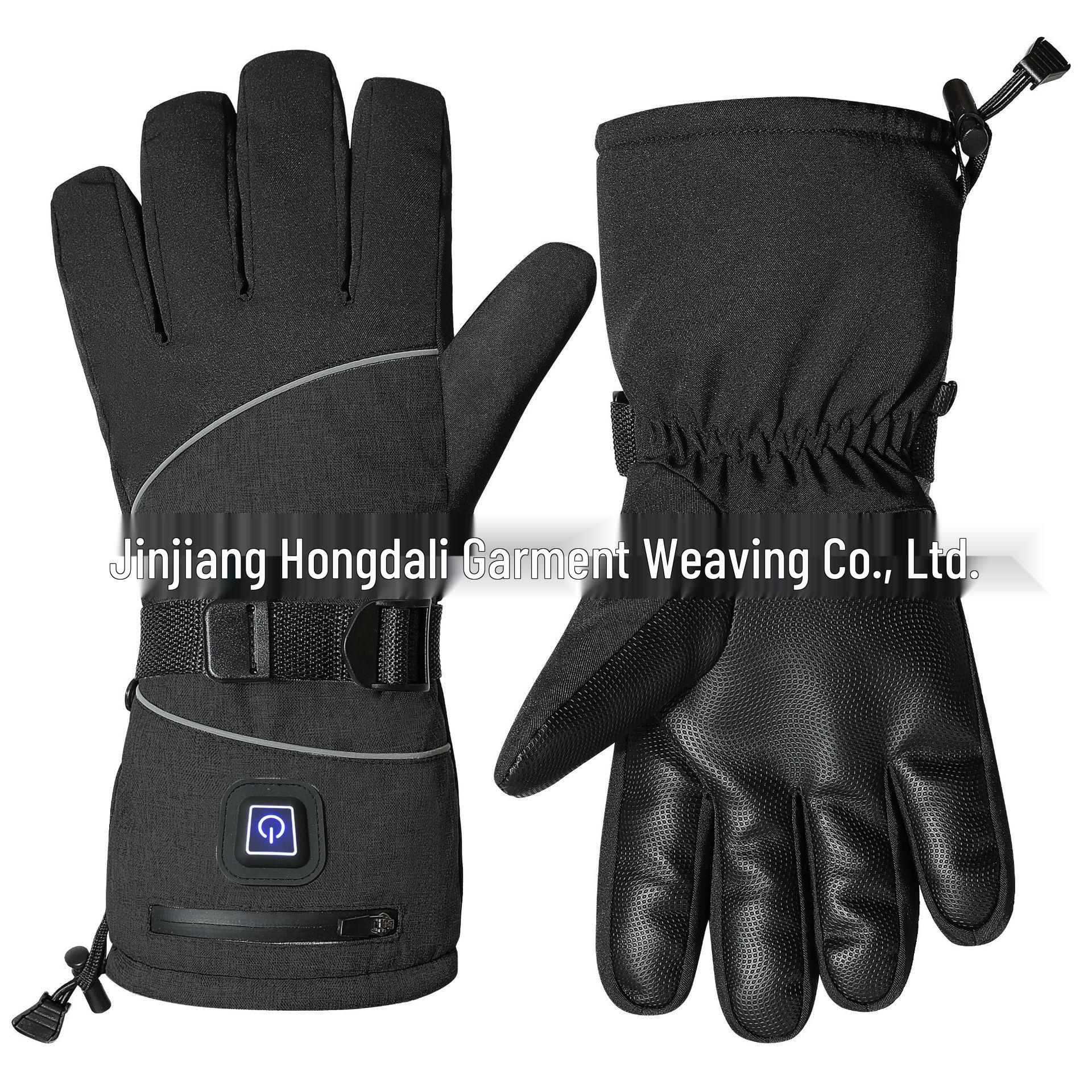 

Five-Finger Touchscreen Heated Gloves for Cycling and Skiing