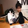 Mother Son And Penguin Plush Toy Doll Cartoon Animal Sofa Decoration Kids Gift