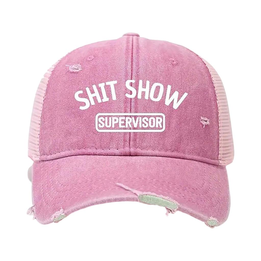Worn, Washed And Fresh Baseball Caps, Versatile Retro American Sun Visor Caps