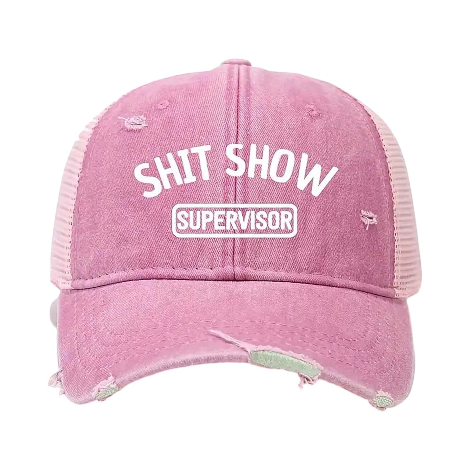 

Worn, Washed And Fresh Baseball Caps, Versatile Retro American Sun Visor Caps One Size розовый