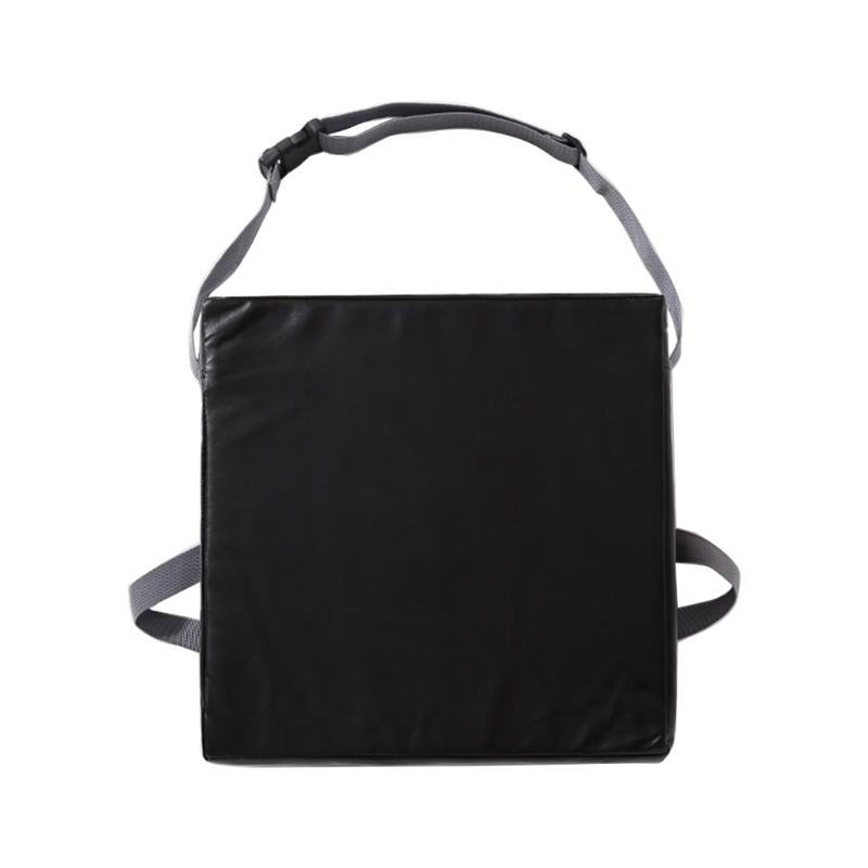 PU Booster Seat Cushion Highchair Cushion Pad Waterproof Design Adjustable Safety Belt Chair Pad for Dining Table Home