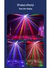 2025 Bee Eye Six-Arm Vajra Laser Bar Disco Stage Light with Strobe and Rotating Effects