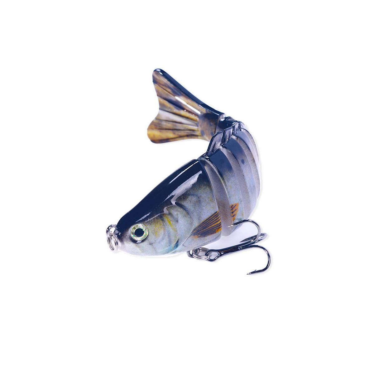 

Multi-Jointed Swimbait – Realistic Swimming Lure for Bass, Pike & Saltwater Fish, Freshwater & Inshore Use