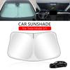 Car Window Sunshade Cover Sun Shade Windshield Visor Protector Windscreen Protector Parasol Coche For Tesla Model 3 Y Sunshade