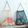 Mesh Net Fruit Vegetable Garlic Onion Hanging Storage Bags Food Reusable Bag Organizer Home Hollow Kitchen Accessory