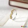Natural Crystal Stone Ring Live Design S925 Sterling Silver Inlaid with Colorful Treasure Material Jewelry Fashion Jewelry Holiday Gifts