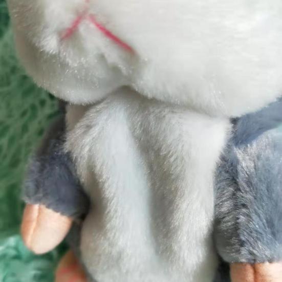 Jucărie de pluș Hamster vorbitor repetă cuvintele tale cu înregistrare vocală și acțiune de mers. Animal de pluș interactiv drăguț pentru copii, cadouri educative distractive