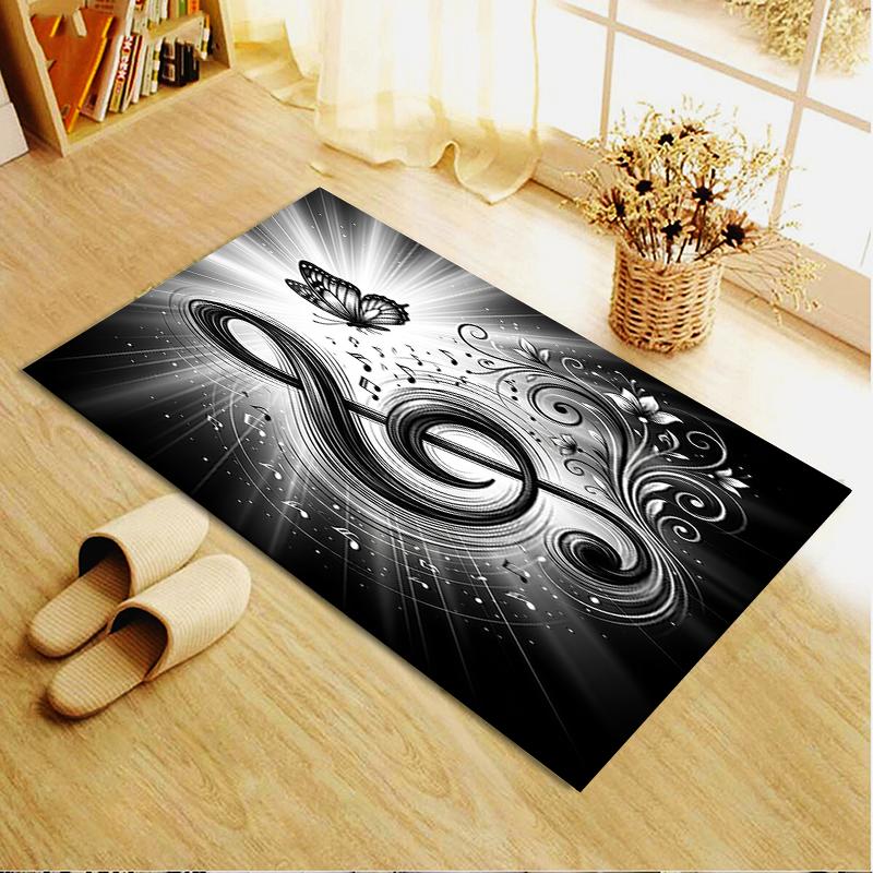 2025 New Treble Clef Carpet Rug for Living Room Bedroom Home Sofa Decoration,Kids Play Non-slip Floor Mat