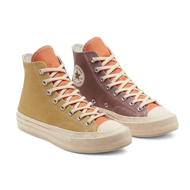 Converse Erneuern Baumwolle Chuck 70 Vintage Komfort High Top Canvas Unisex Tawny