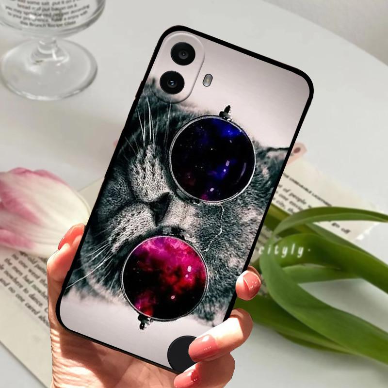 For Nothing CMF Phone 1 Case Shockproof Soft TPU Silicone Phone Cover For Nothing CMF Phone 1 Phone1 one Funda Capa Cute Cartoon