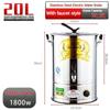 Large Capacity Commercial Water Boiler Household Insulated Bucket Stainless Steel Electric Heating Water Bucket