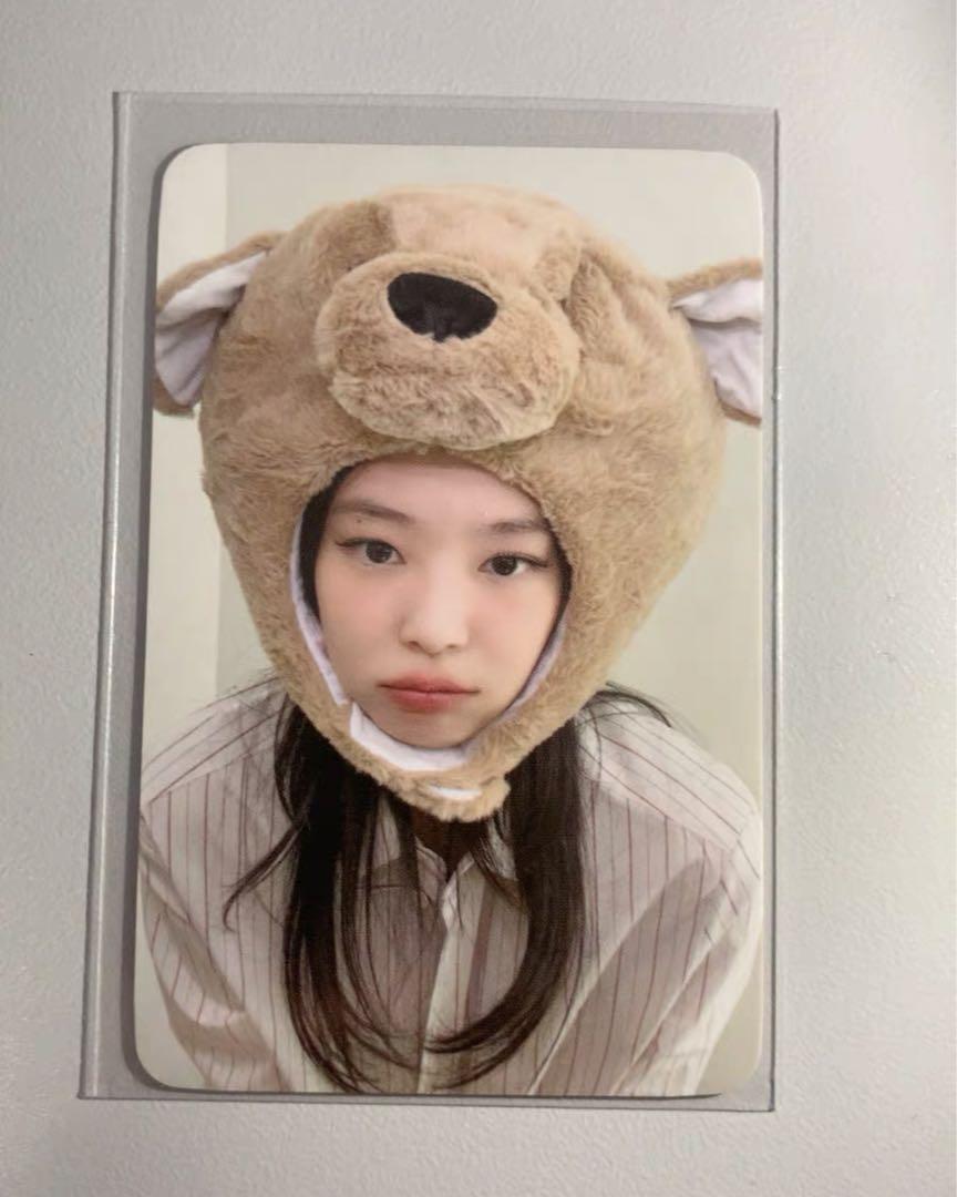 

[USED] Black Pink Jennie withmuu autograph session bonus trading card B