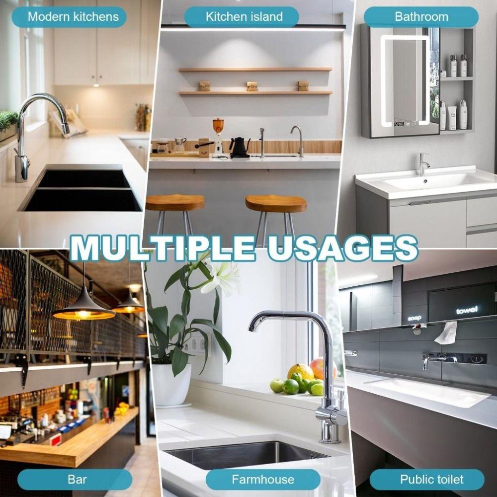 Anti-splash Sink Splashing Guard Silicone Drain Tray Mat Kitchen Faucet Splash Guards Kitchen