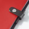 Quo Vadis DUO Leather Notebook Cover, 10x15cm, Rouge & Cafe, Qv10x1519rg