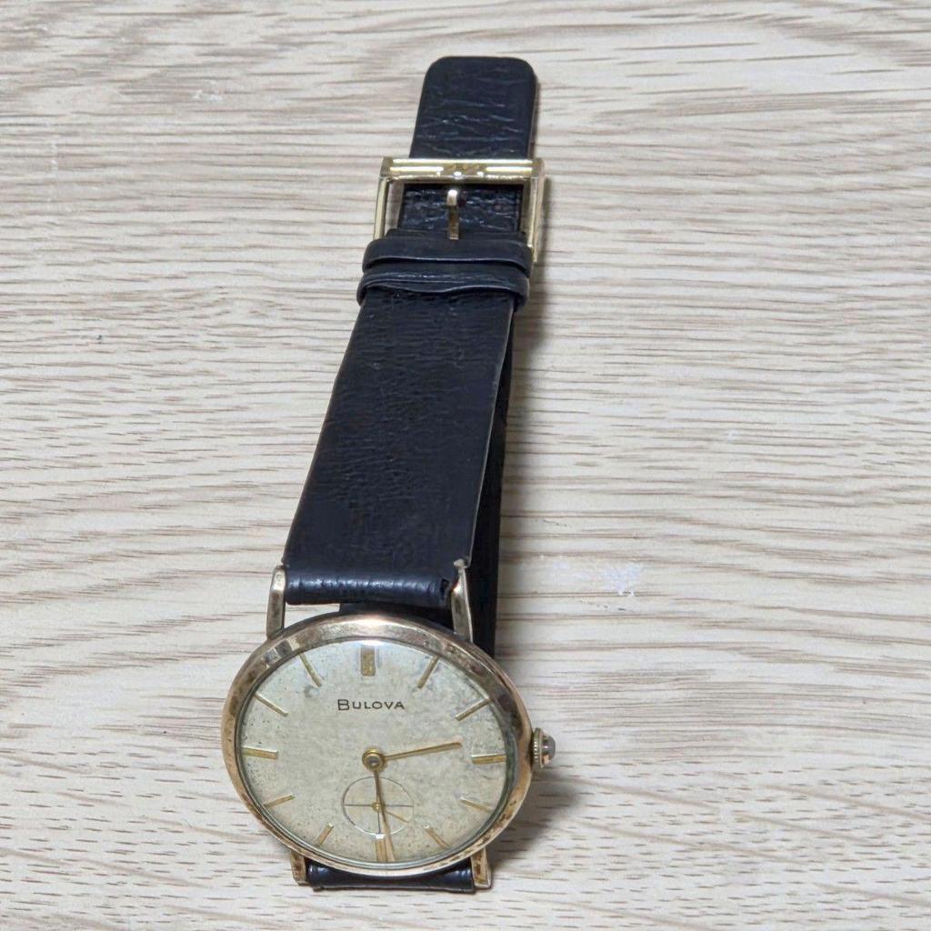 Used ANTIQUE BULOVA Men's Watch, Manual Wind, Small Seconds, 10KGP