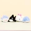 Adorable Marine Animal Plush Keychain 12cm Cute Shark Whale Dolphin Stuffed