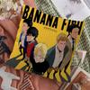 B-Banana F-Fish Pillow Anime Pillow Sofa Bed Head Pillow Cover Cushion Cover 45x45 Cm Fashion
