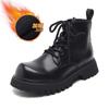 Brand Male High Top Shoe Leather Fashion Outdoor Shoes For Men Hot Sale Classic Men Shoes Wedding Thick Bottom Casual Footwear