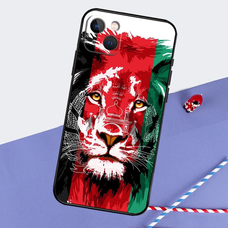 Afghanistan Flag Phone Case For iPhone 16 15 Pro Max 12 13 Mini 11 14 Pro Max XR 16 15 Plus 16e Cover Coque