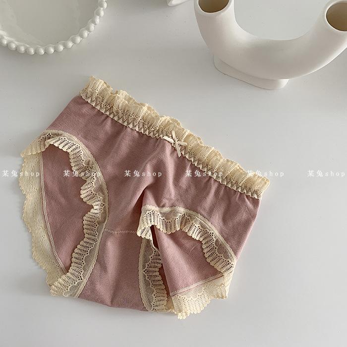 Women Fashion Sexy Lingerie Lace Breathable Soft Stretch Underpant Underwear