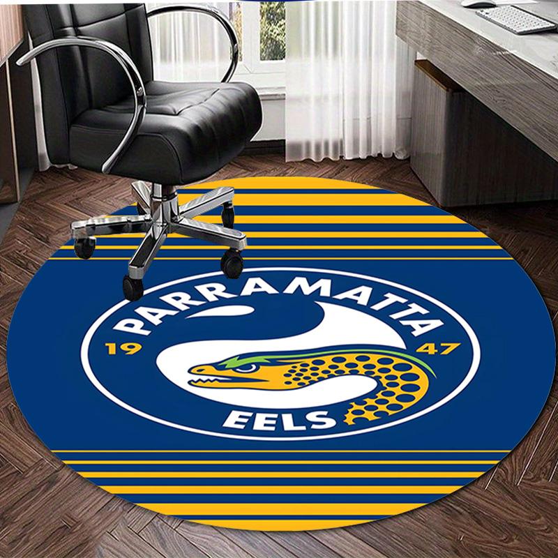 1pc Football Team (20) Design Printed Area Round Carpet for Bedroom Living Room Home Decor Rugs Mat Non Slip Mat Rug for Bedside