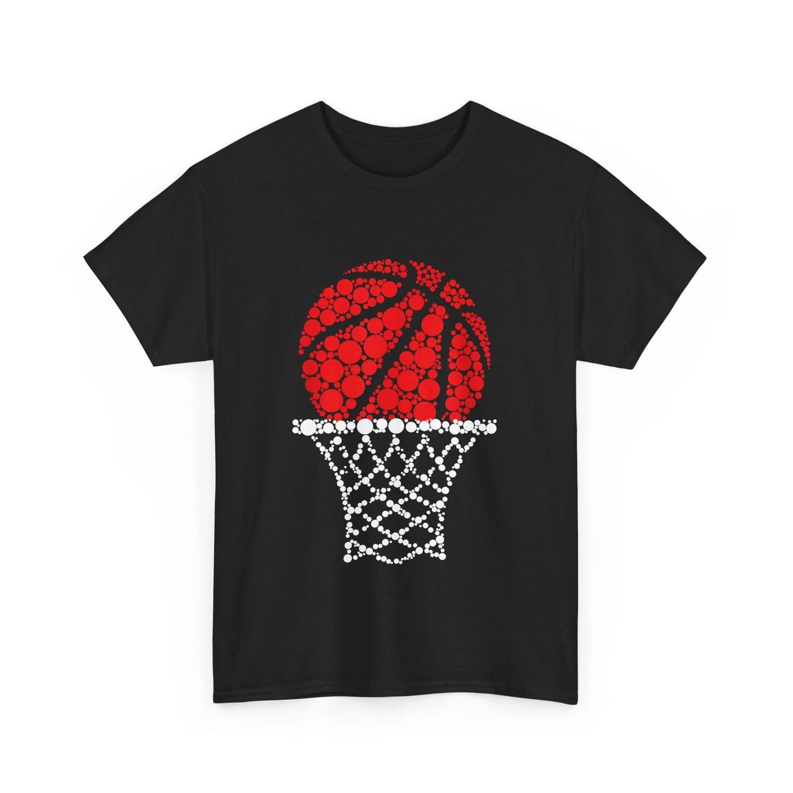 Basketball Dots Happy Dot Day For Kids Man Woman T-Shirt M