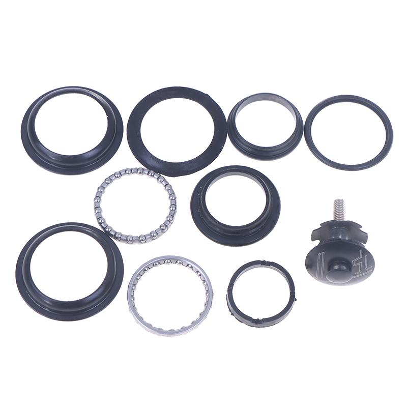 44mm 1 1/8" Bike Fork Bike Parts Road Bike Black Alloy Bike Threadless Headset Head-Tube Bike External Headset Parts
