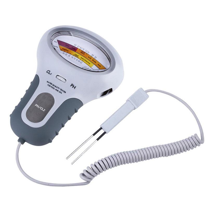 

Тестер pH с зондом Тестер уровня pH хлора Cl2 для бассейна спа GZW