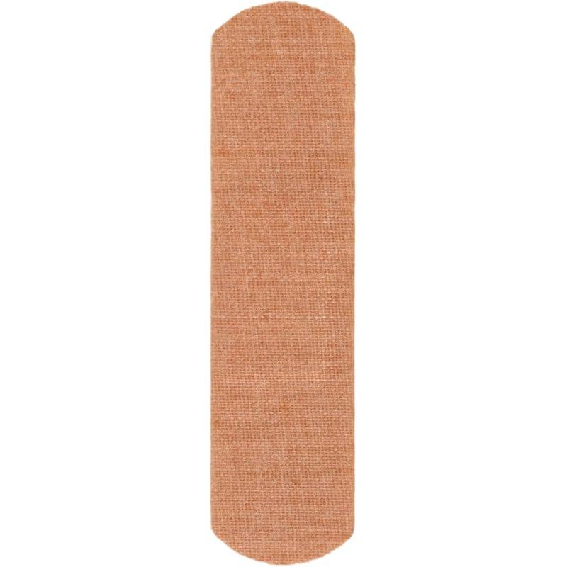 50pcs Breathable Fabric Adhesive Bandages Flexible Wound Care Strips Bleeding Control Sterile Trauma First Aid Dressings