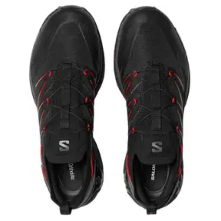 SALOMON XT-Rush 2 Black Fiery Red Men Sneakers Magnet L47137100