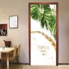 Decoration Door Sticker Interior Stickers Self Adhesive Wallpaper TV Furniture Bedroom Living Room Fridge Wallpaper For Walls