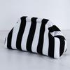 Striped Knitted Bag for Women, Wedding Banquet Handbag, Artistic Retro Woven Tote Bag, Simple and Fashionable Handbag