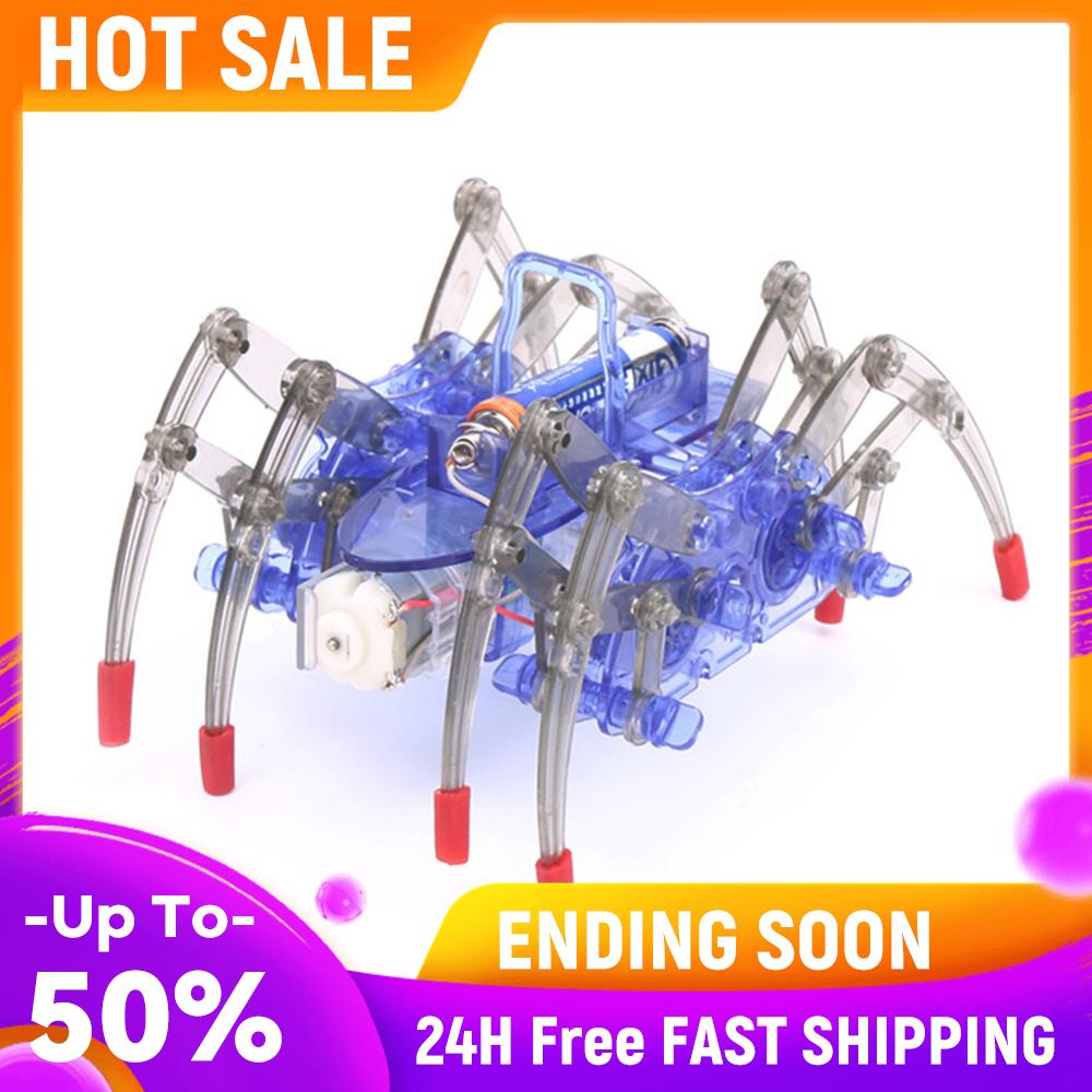 

Spider Robot Childrens Toy DIY Robot Kit Electronic Robot Building Kit To Build Yourself Spider Robot Gift for Boys and Girls China Mainland