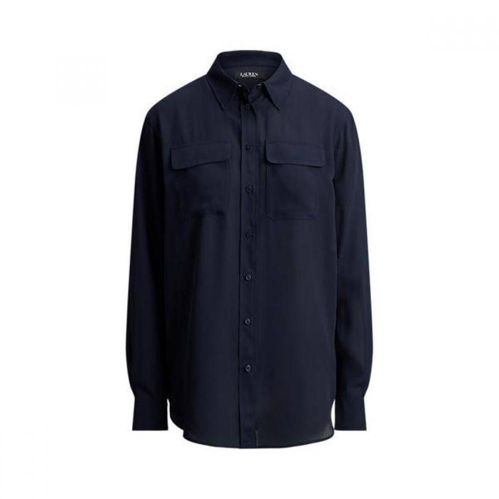 Lauren Ralph Lauren Relaxed Fit Georgette Shirt Wmlrshts6820544410
