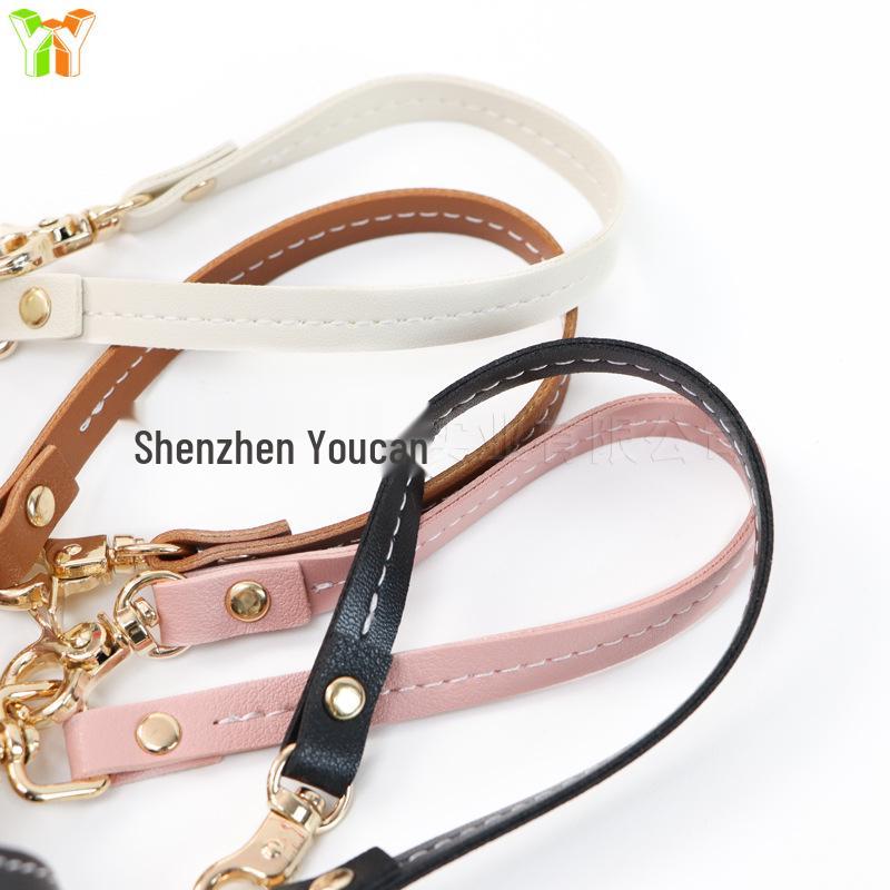 Spot PU Leather Waist-Hanging Lanyard for Gloves, Scarf, and Towel