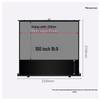 Wu Yin Xiang Floor-Pull Portable Projector Screen
