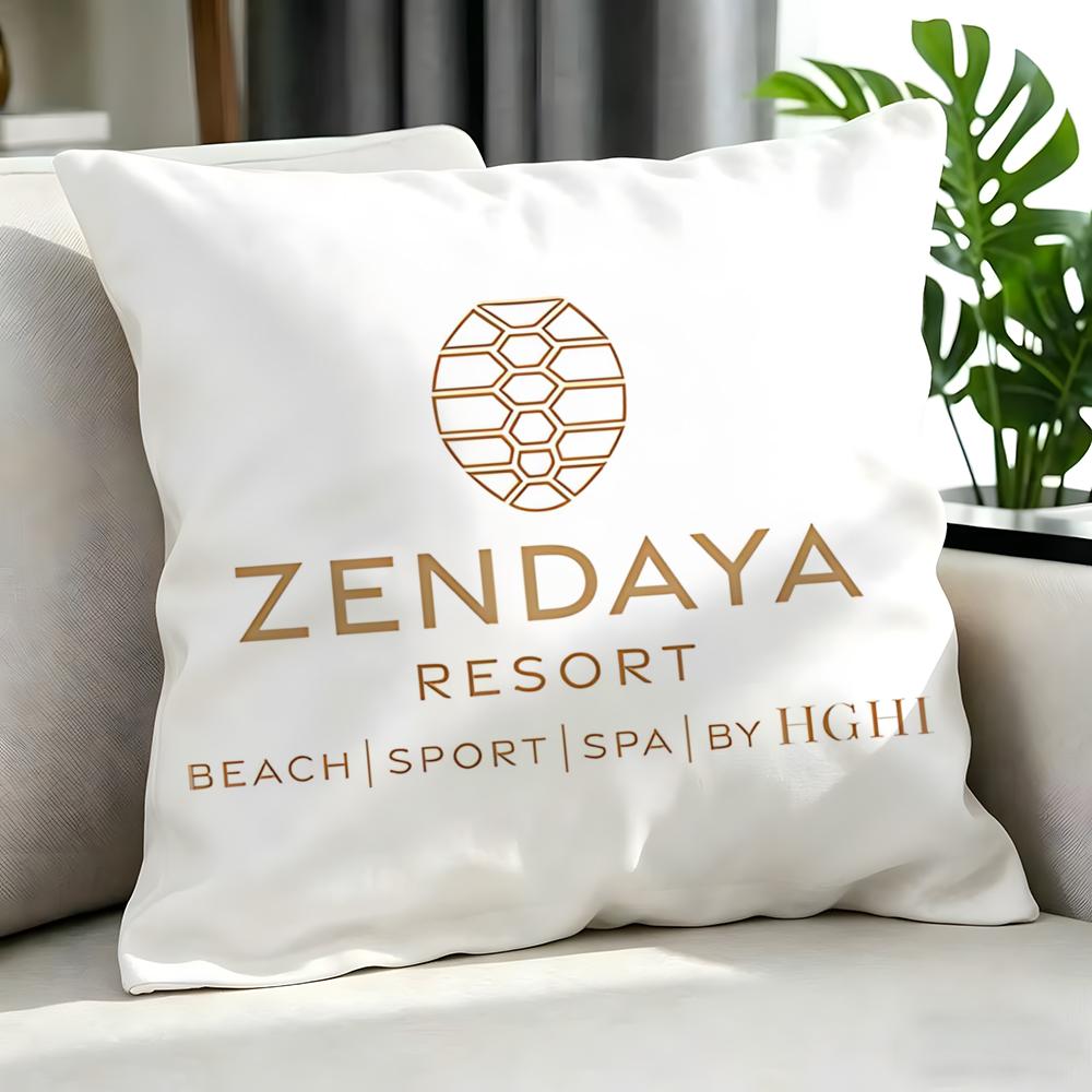 Movie Zendaya Cushion Cover Cushion Cover Set 4Pcs 50X50 45X45 40X40 Pillowcase Decorative Sofa Home Decor