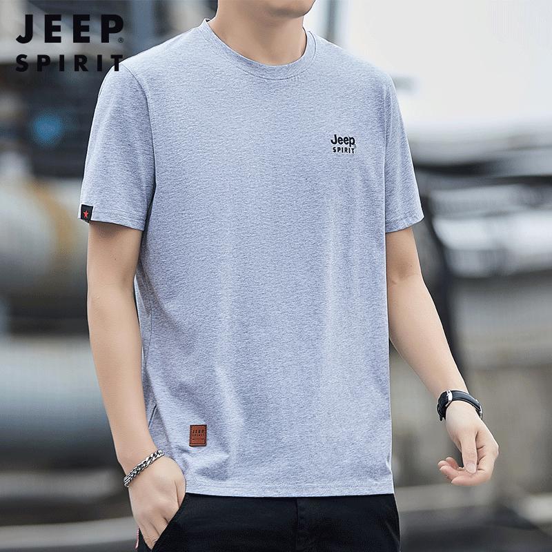 

JEEP SPIRIT Men s Summer Round Neck T-Shirt 2XL