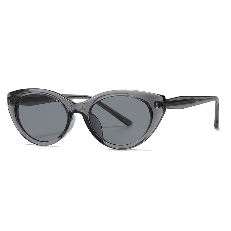 Trendy European American Retro Acrylic Insert Sunglasses Street Style Modern Charm Ins 28062