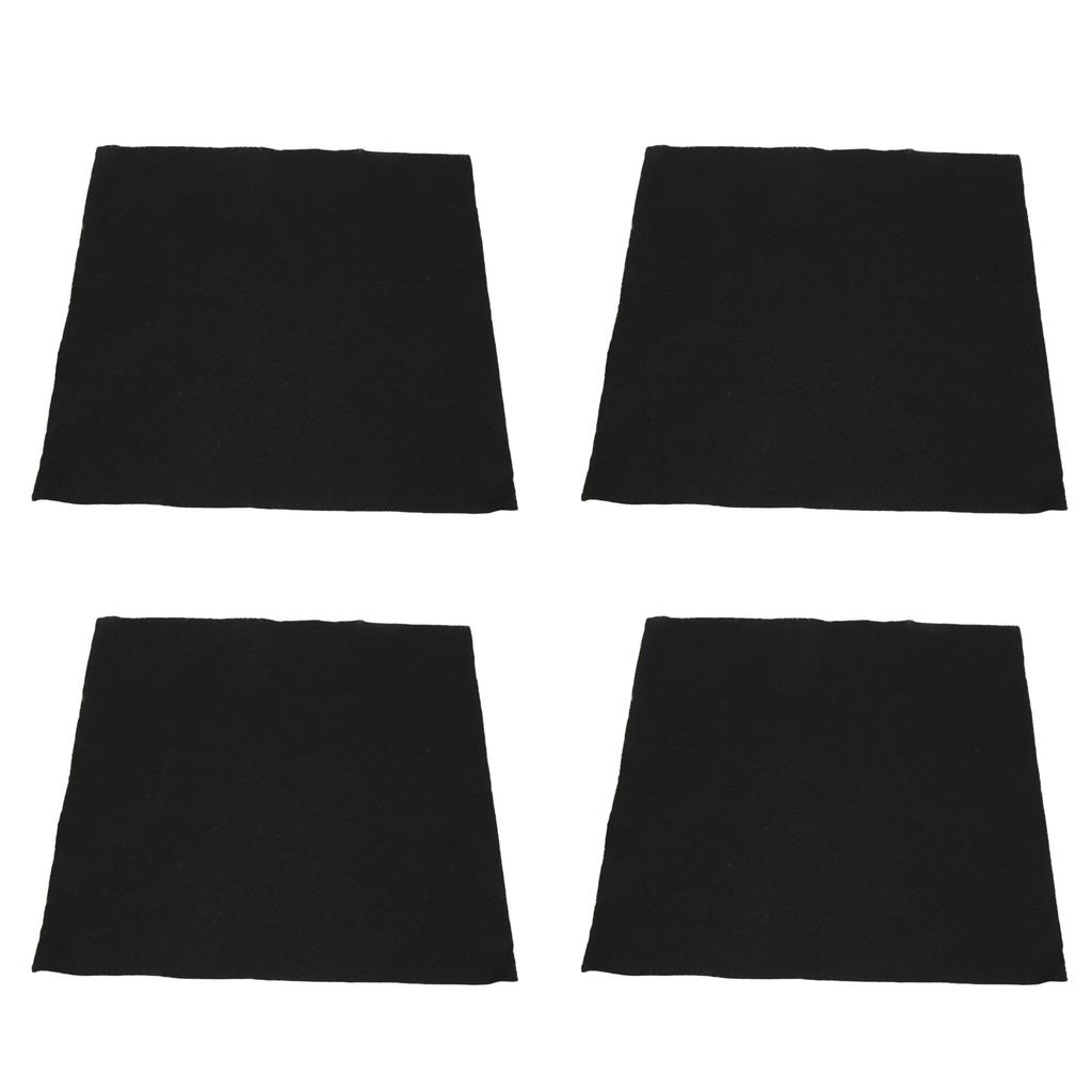 50PCS Window Glass Cleaning Cloth Thickened Mirror Cleaning Towels For Rv Yacht Black
