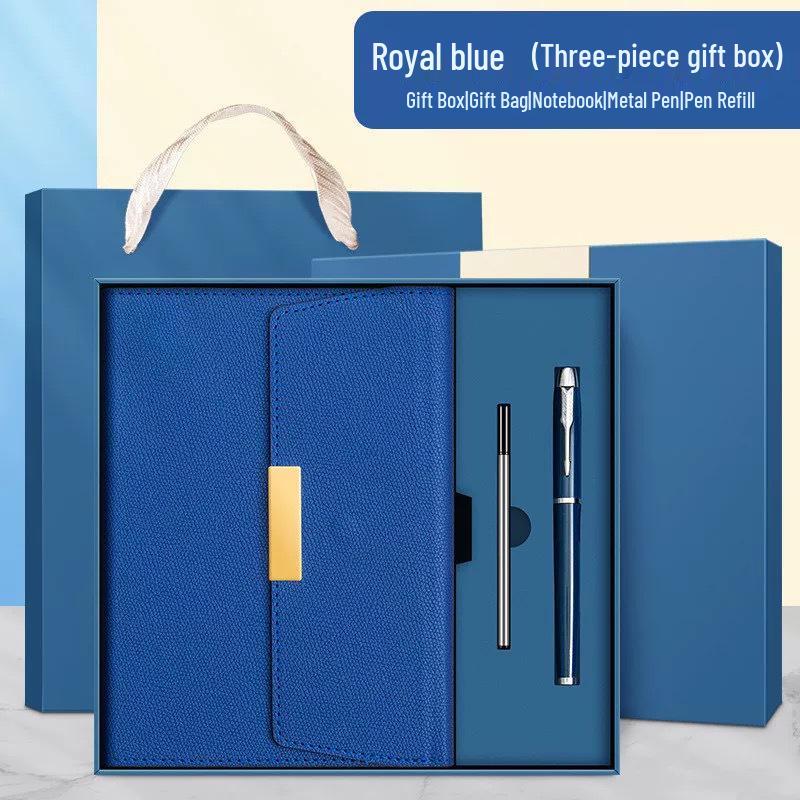Customizable A5 Notebook Gift Set with Logo Printing - Corporate Business Souvenir