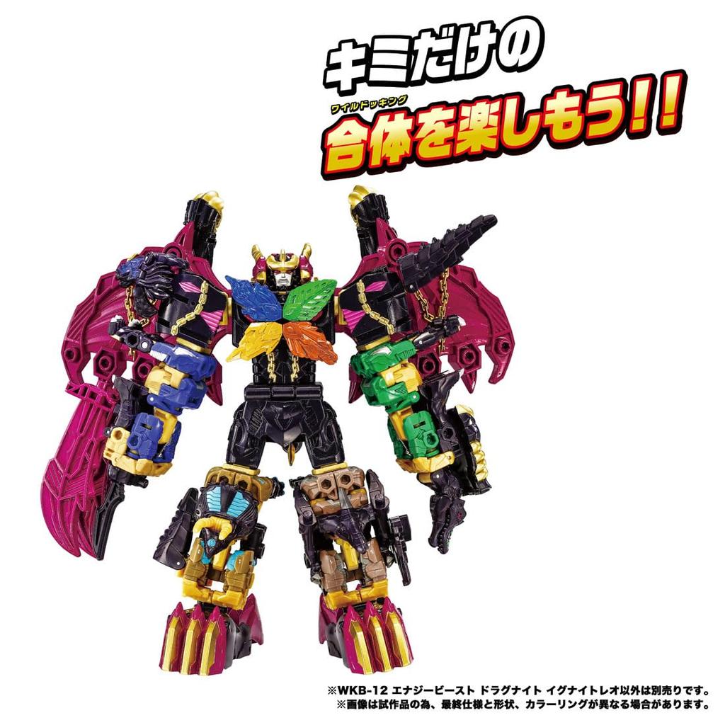 Takara Tomy Transformers WKB-12 Energy Beast Dragnite Ignite Leo