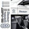 Naklejka na Samochód Nowa 2025 Dla Mercedes Benz 1 zestaw Naklejka z Godłem Samochodu Dekoracja Samochodu Naklejka Dla Mercedes Benz W204 W124 W201 W202 W212 W2