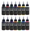 Ouliang Silver Crown Tattoo Ink 30ml, 14-Color Practice Set