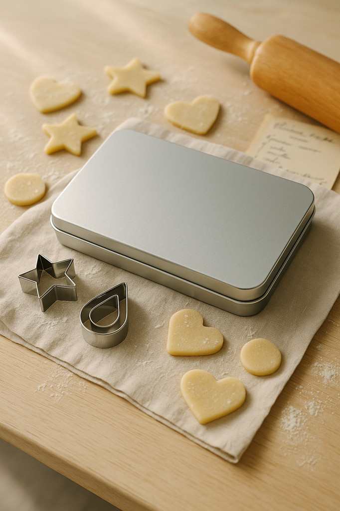 30Pcs Metal Cookie Cutters Various Shapes Stainless Steel Box Packed Metal Biscuit Cutters for DIY