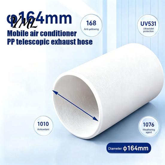 Replacement Vent for Portable Air Conditioner Exhaust Hose, 5.9 Inch Diameter Universal Duct Easy Installation Mobile AC Unit, Expandable Pipe