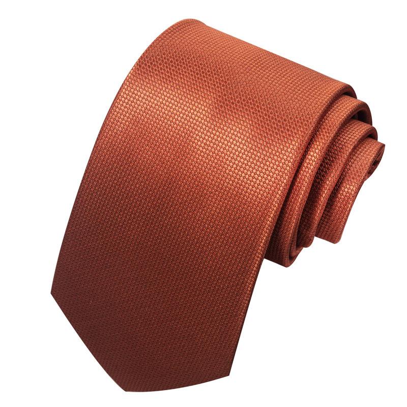 2026 Premium Men's Solid Color Jacquard Tie - New Style, Hand-Tied, Hot-Selling Business Accessory
