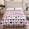Quilt Comfortable Summer Sleep Brushed Printed Summer  Cool Blanket Skin-friendly Air-conditioning Comforter Bedspread Bed Cover