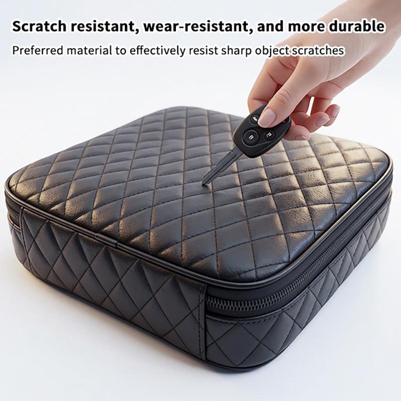 Electric Vehicle Charging Units Organizer Waterproof Storage Bag with Handle for Car Trunk Accessories